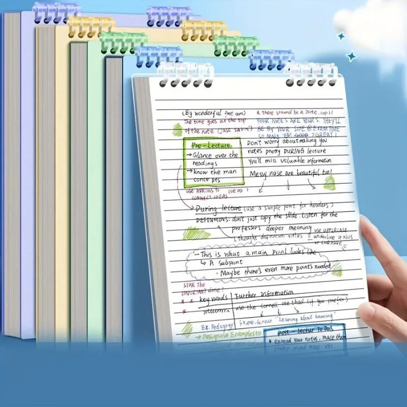 Pink Aesthetic Refillable Ring Binder Notebook