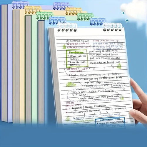 Pink Aesthetic Refillable Ring Binder Notebook