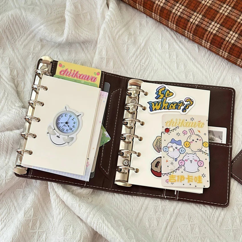 Premium Leather Refillable Pocket Notebook